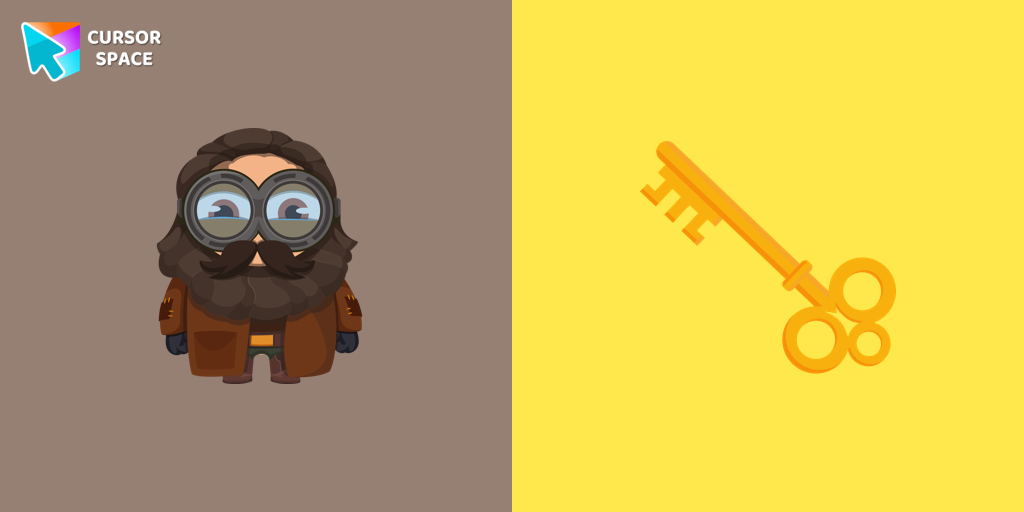 Custom Cursor Minion Rubeus Hagrid Character Theme