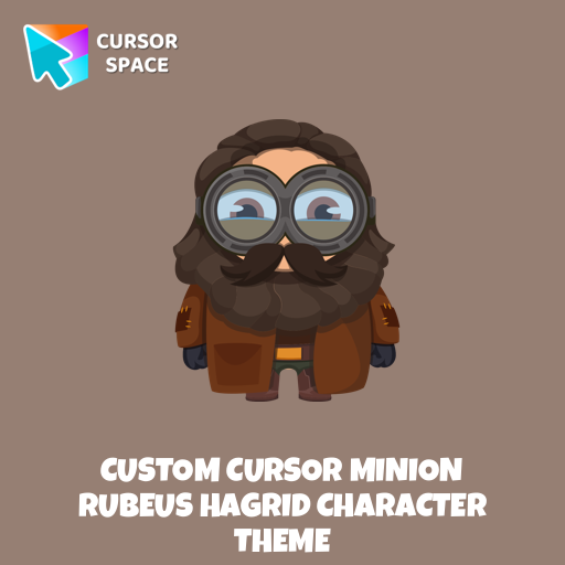 Custom Cursor Minion Rubeus Hagrid Character Theme