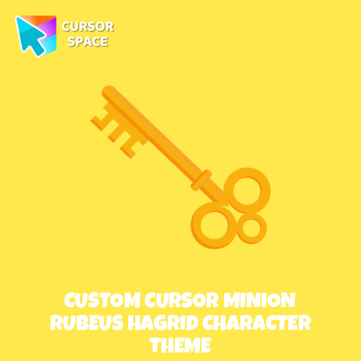 Custom Cursor Minion Rubeus Hagrid Character Theme